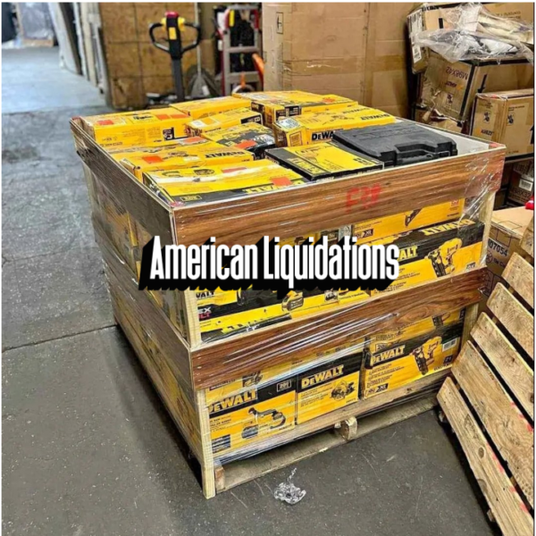 Dewalt Tool Pallets for sale - American Liquidations !