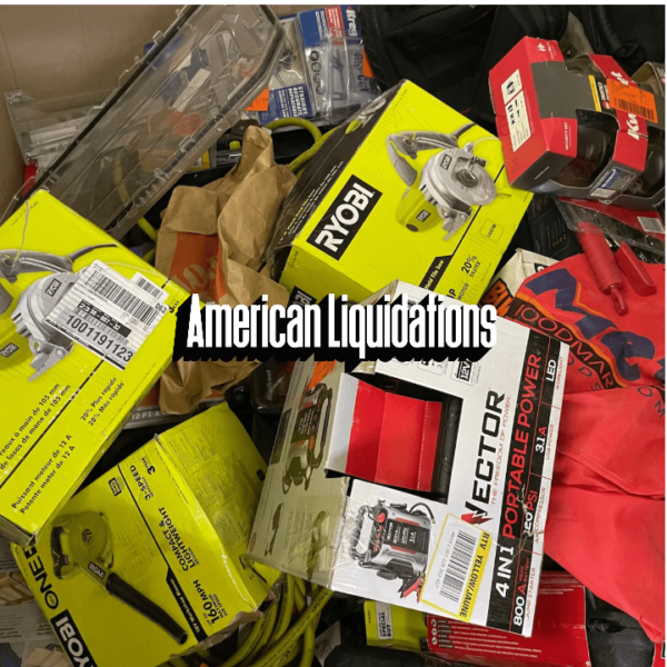 Home Depot Tool and Hardware Truckload for sale - American Liquidations !