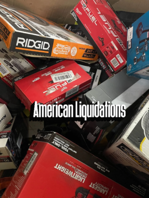 Home Depot Tool and Hardware Truckload for sale - American Liquidations !