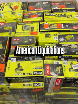 Ryobi Wholesale Pallets - American Liquidations !