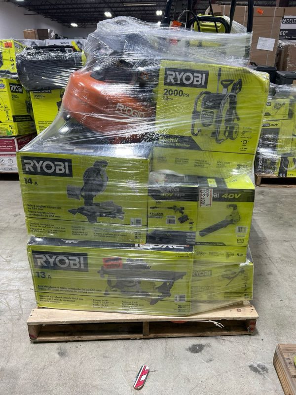 Home Depot Power Tool Pallet HDT-3322 - Pallets for sale!