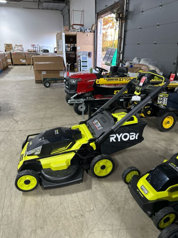 Ryobi 80v HP Whisper Series 30" Self-Propelled Lawn Mower - American Liquidations.