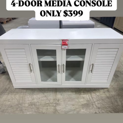 4- Door Media Console - Pallets for sale.