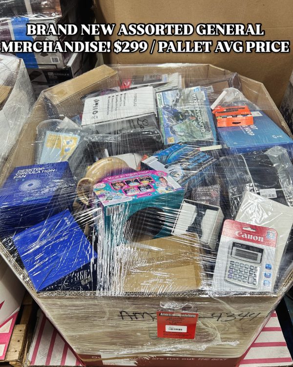 General Merchandise - Power equipement - New Pallets for sale!