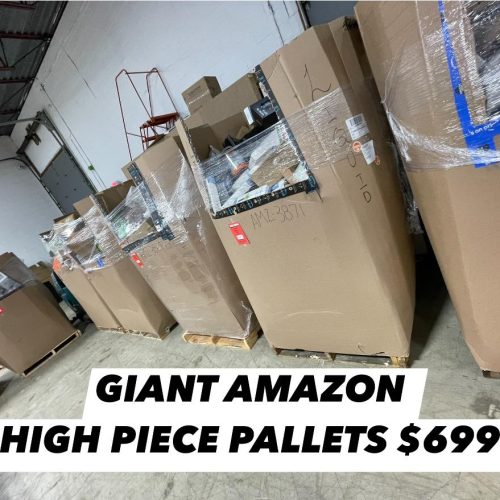 Giant Amazon High Pieces Pallets - Pallets for sale