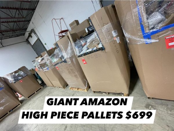 Giant Amazon High Pieces Pallets - Pallets for sale