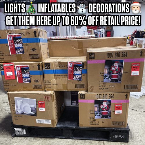 Inflatable decorations - Pallets for sale