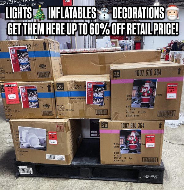 Inflatable decorations - Pallets for sale