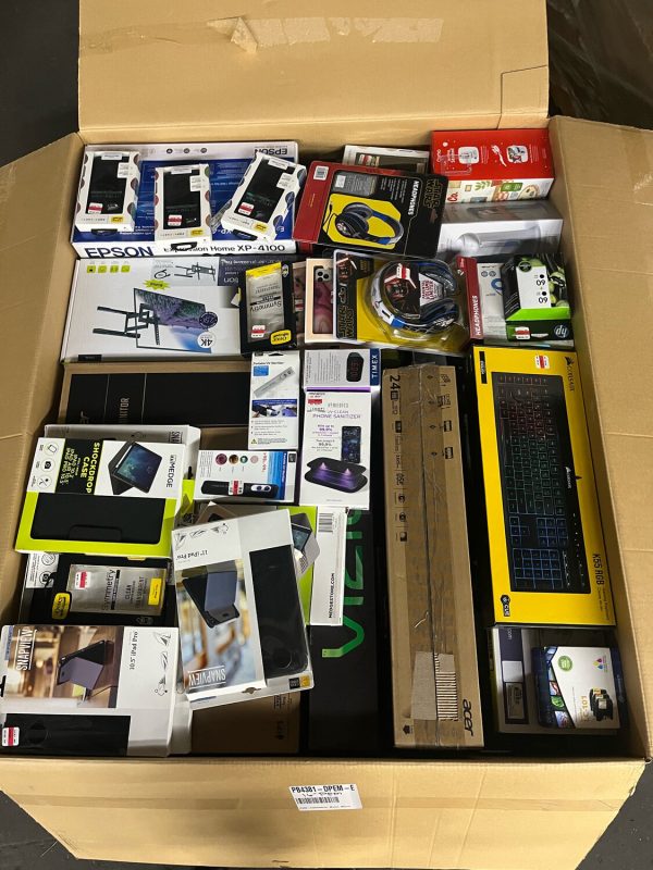 TARGET ELECTRONICS MEGA MYSTERY BOX - Pallets for sale.