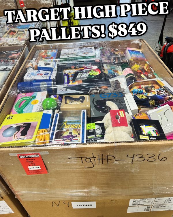 Target High Pieces Pallet - Pallets for sale