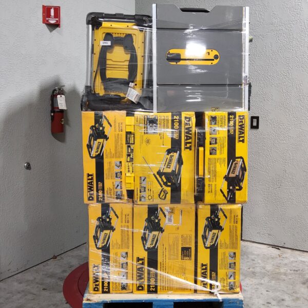 DEWALT PRESSURE WASHERS & MORE PALLET - LOT ID: 081024 - AS-IS Untested Customer Returns