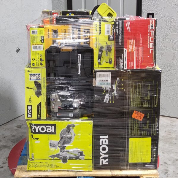 MIXED TOOL PALLET - LOT ID: 030924 - AS-IS Untested Customer Returns