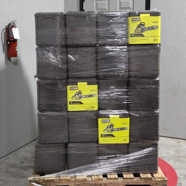 RYOBI GAS CHAINSAW PALLET - LOT ID: 040824 - AS-IS Untested Customer Returns