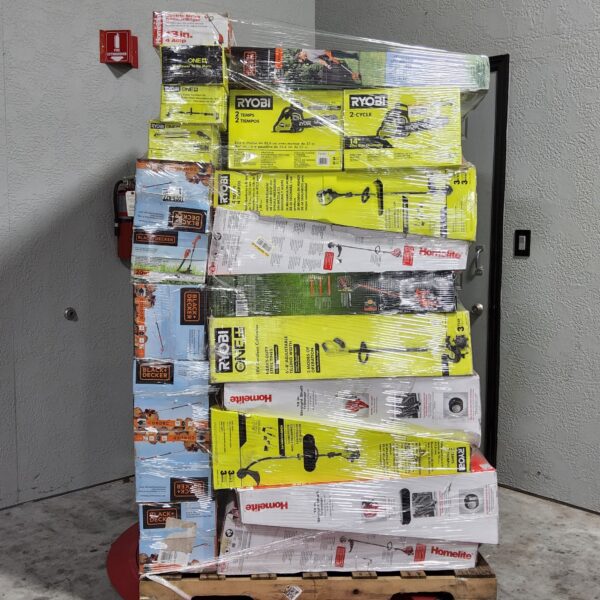 RYOBI OUTDOOR PALLET - LOT ID: 220824 - AS-IS Untested Customer Returns