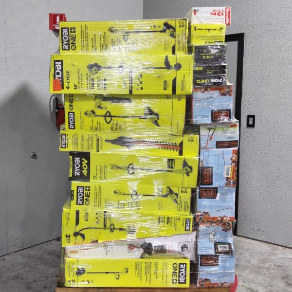 RYOBI OUTDOOR PALLET - LOT ID: 220824 - AS-IS Untested Customer Returns