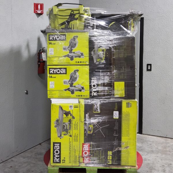 RYOBI SAW PALLET - LOT ID: 121024 - AS-IS Untested Customer Returns